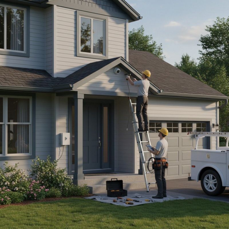 Security Camera Installation detail